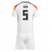 Maillot de foot Allemagne Pascal Gross #5 Domicile vêtements enfant Europe 2024 Manches Courtes (+ pantalon court)